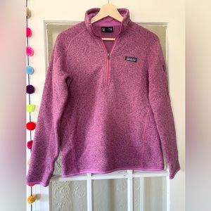 Patagonia Women's Better Sweater 1/4-Zip Fleece- Size Medium